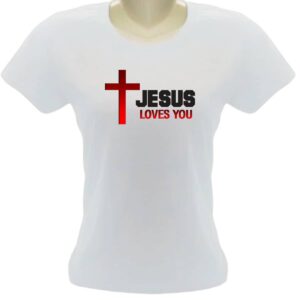 Baby Look Jesus Loves You Cruz