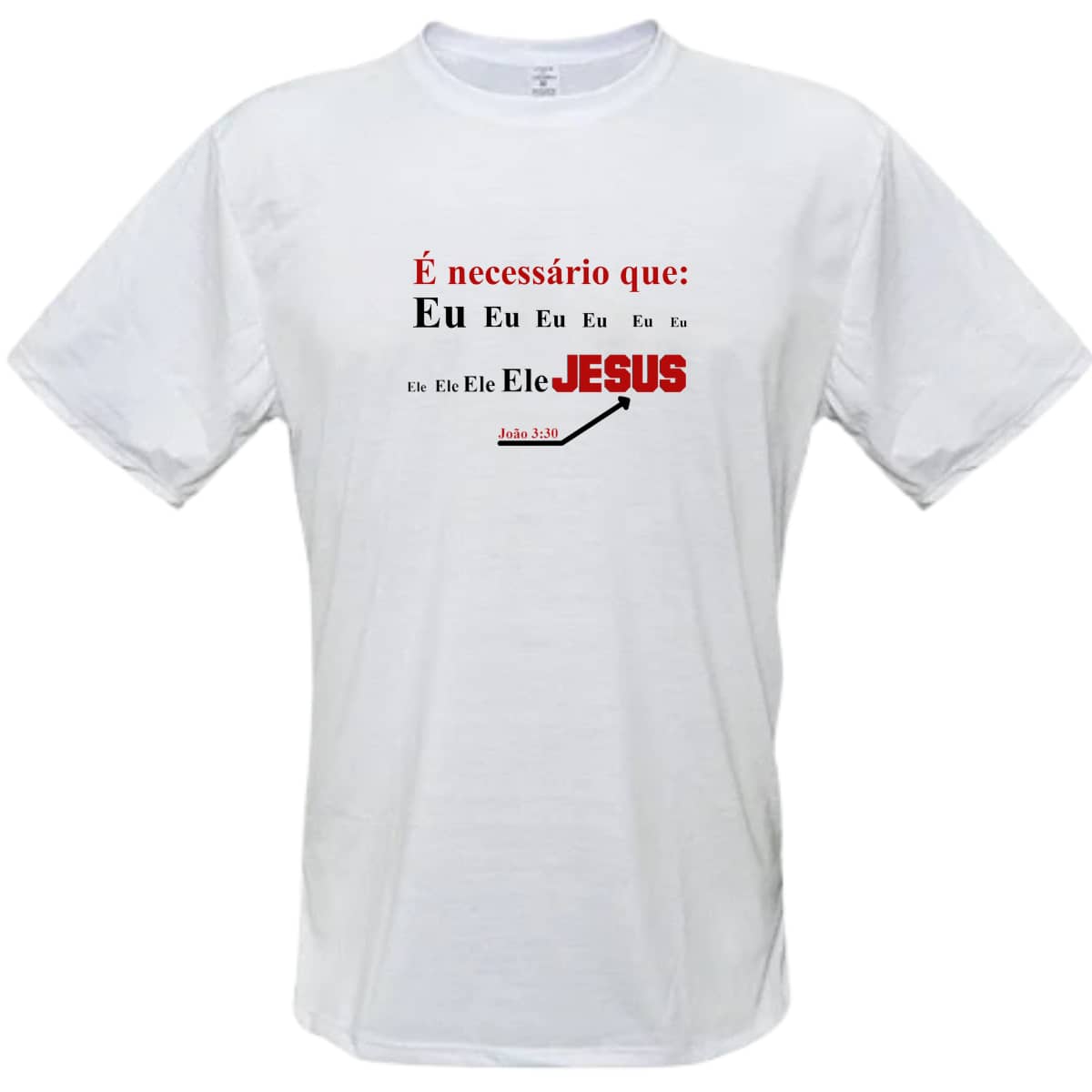Camiseta É necessário que Ele Cresça
