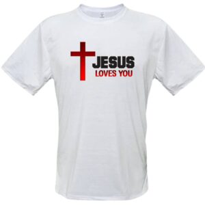 Camiseta Jesus Loves You 2